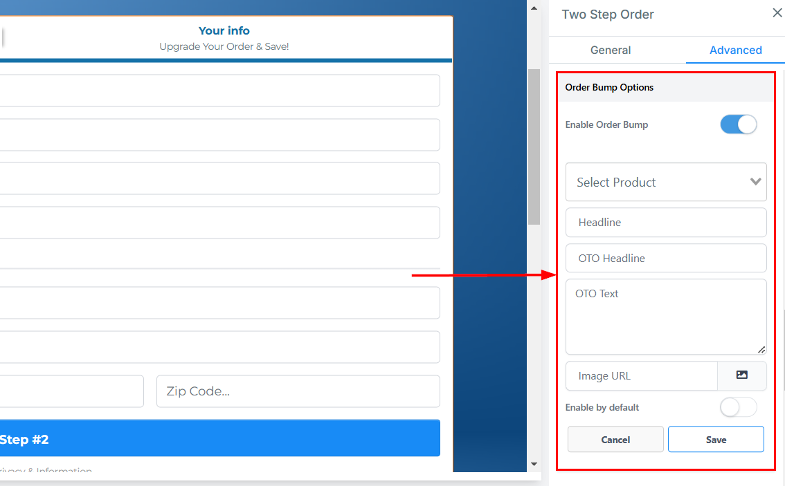 2-Step Order Form – figure 31