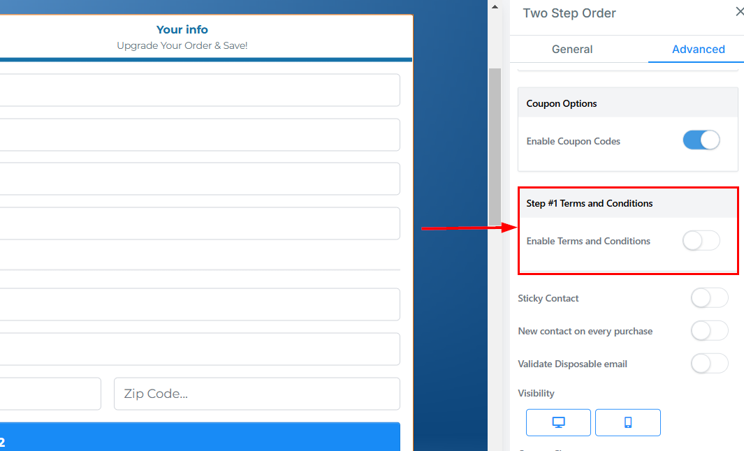 2-Step Order Form – figure 33