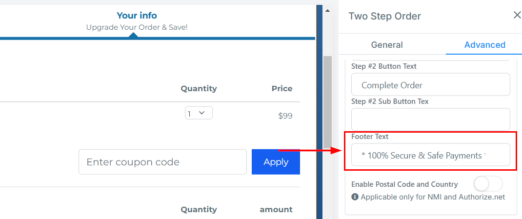2-Step Order Form – figure 48