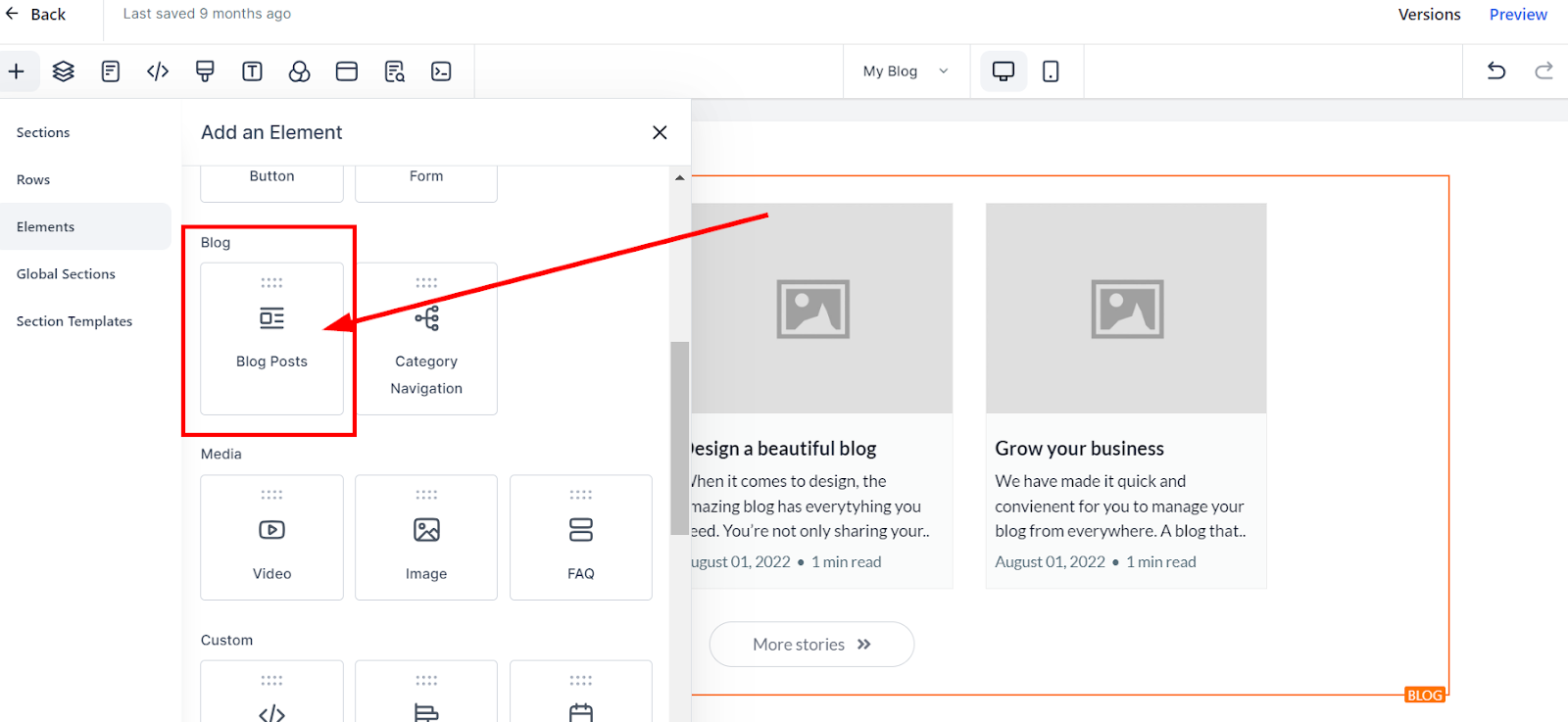 Addings Blog Lists to Websites & Funnels – figure 4