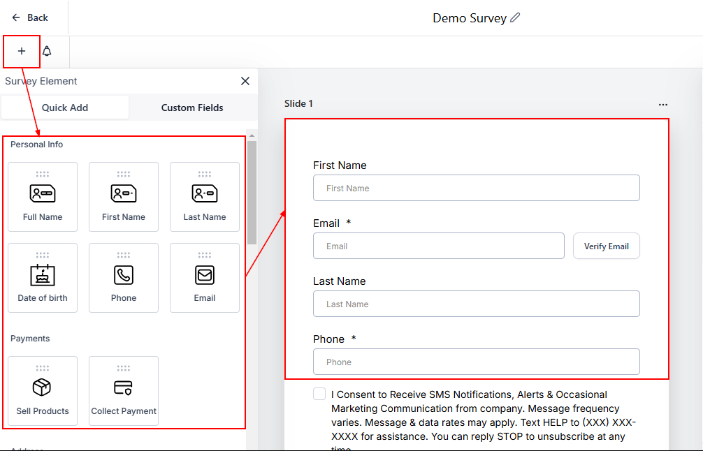 Automatic Time Zone Capture on Forms and Surveys – figure 2