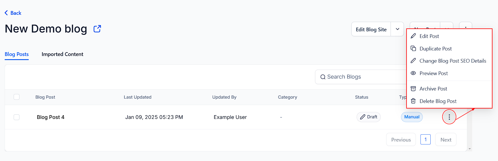 Blog Builder Overview – figure 8