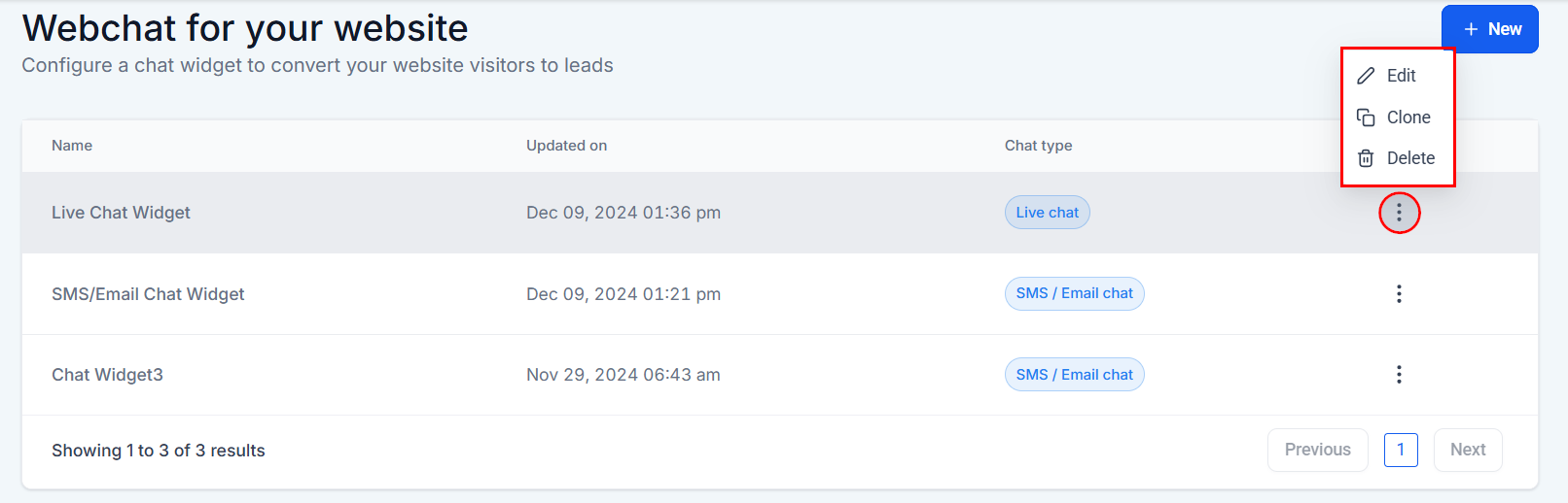 Chat Widget – figure 6