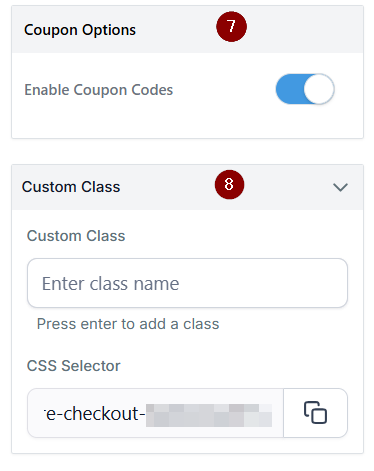 Checkout Element – figure 10