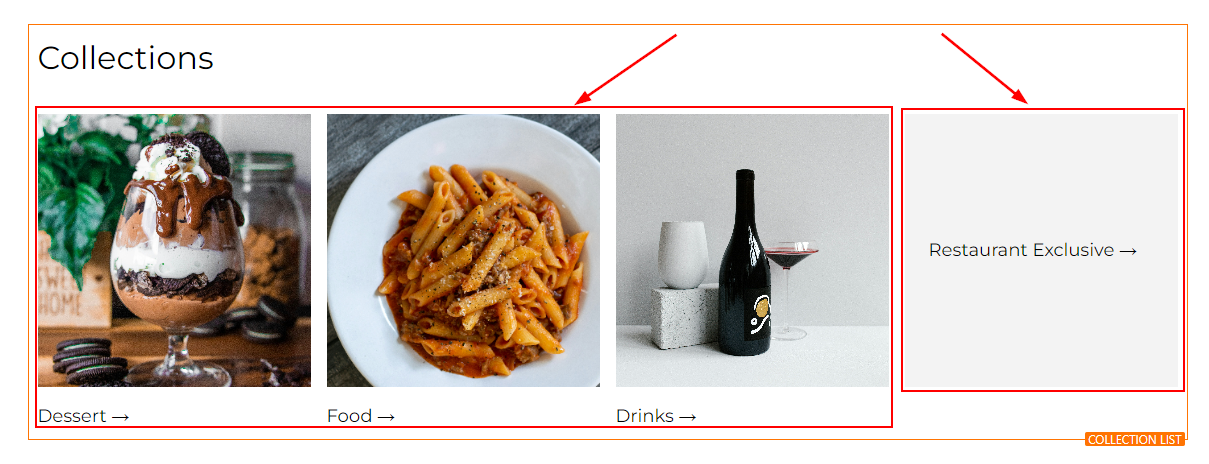 Collections List Element – figure 5