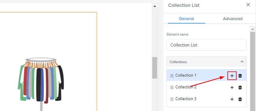 Collections List Element – figure 6