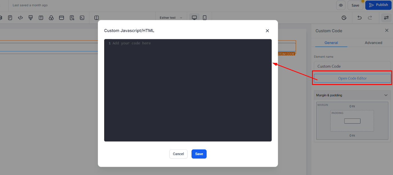 Custom JSHTML – figure 2