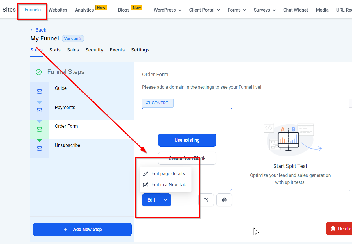 Customizing Order Form for Enhanced User Experience and Efficiency – figure 1