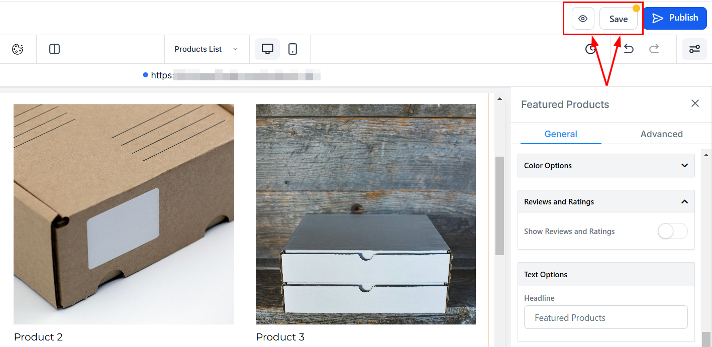 Featured Products Element – figure 9
