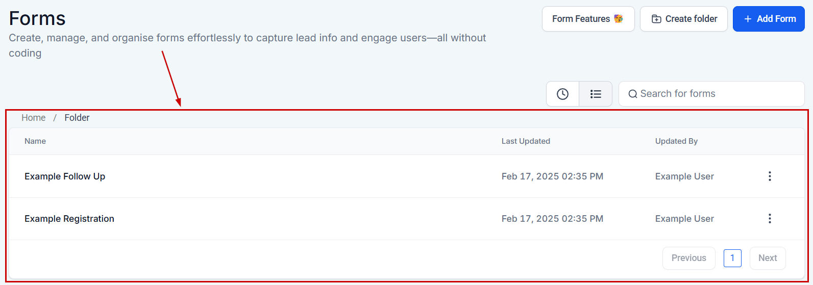 Form Builder Overview – figure 10