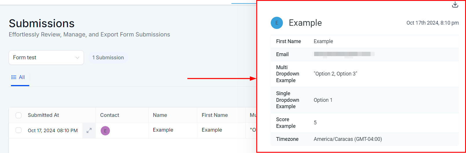 Form Submissions – figure 13