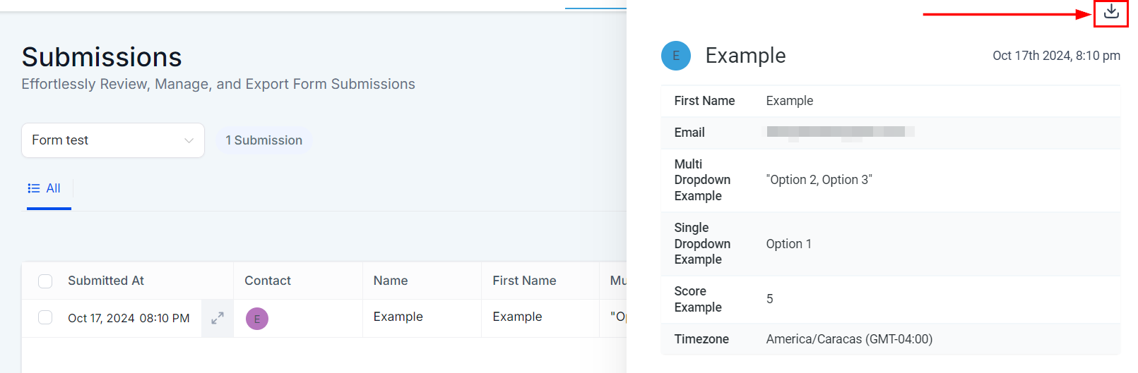 Form Submissions – figure 14