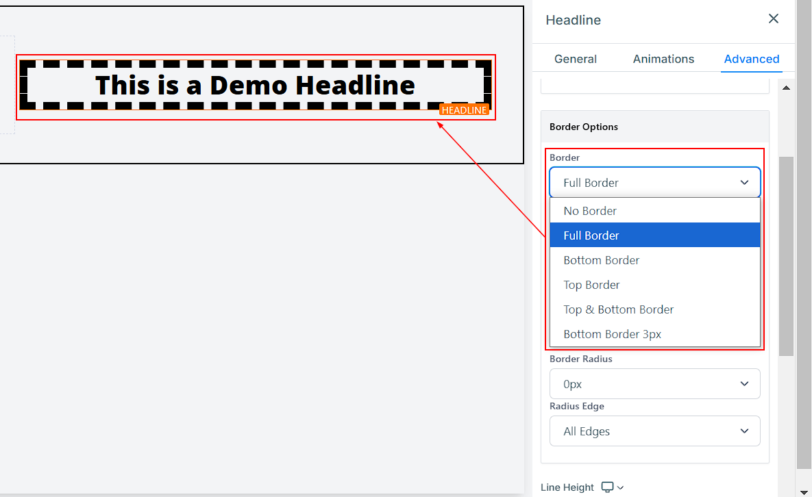 Headline – figure 17