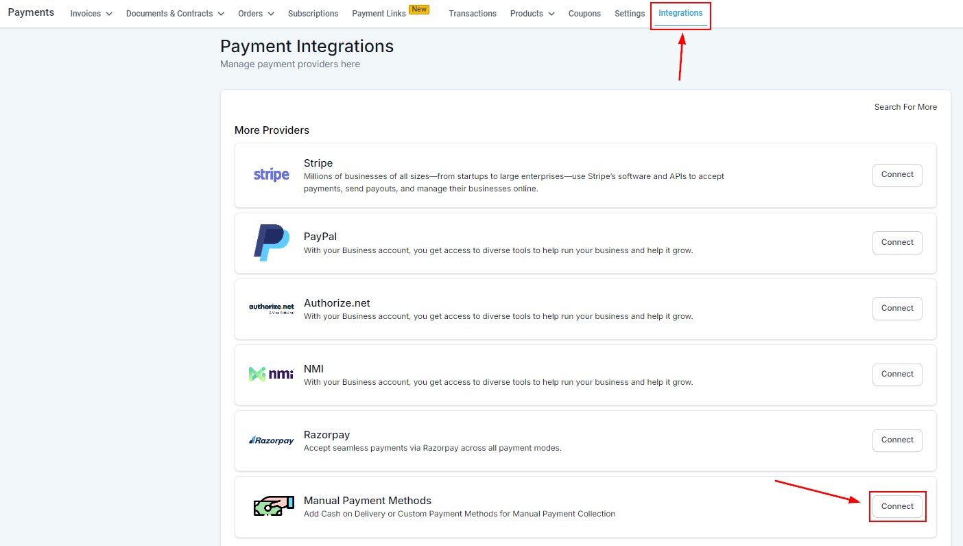 How to Accept Manual Payments in your Stores – figure 1