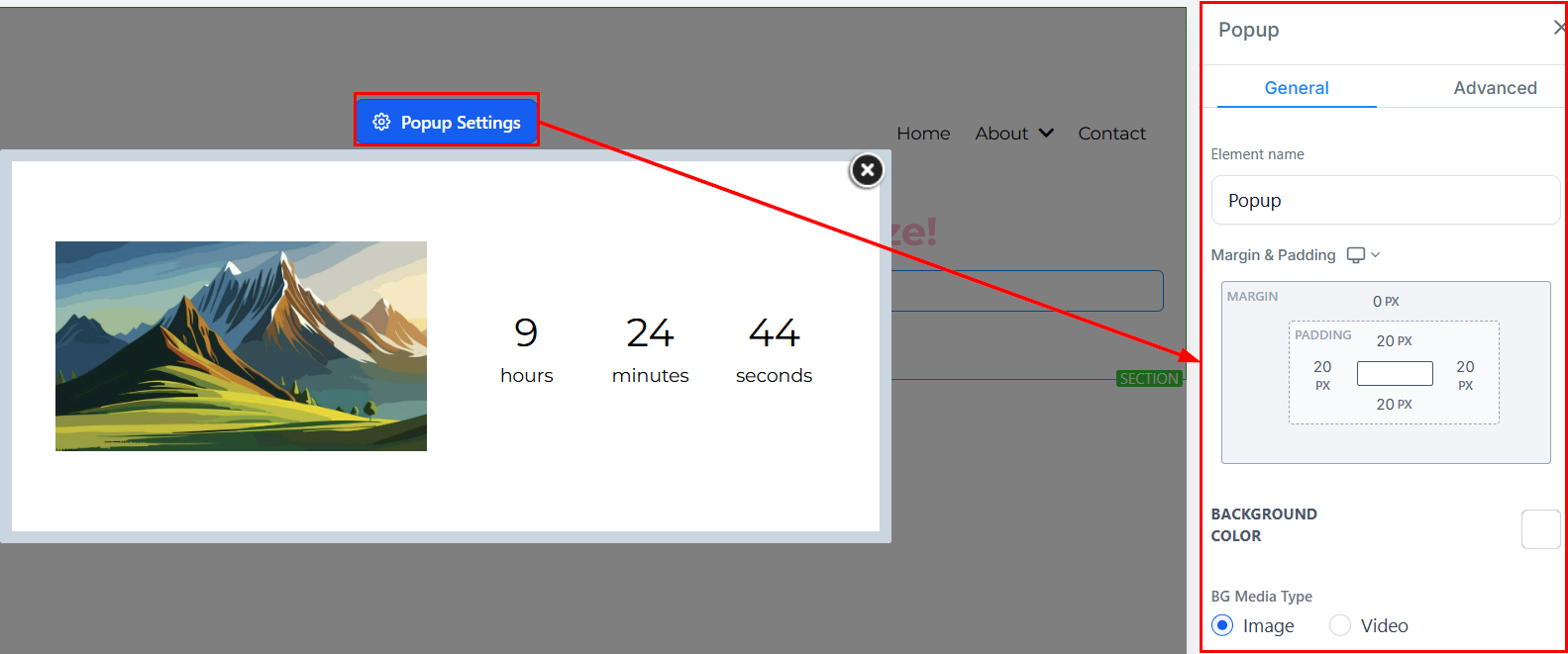 How to Add a Popup on Your FunnelWebsite – figure 5