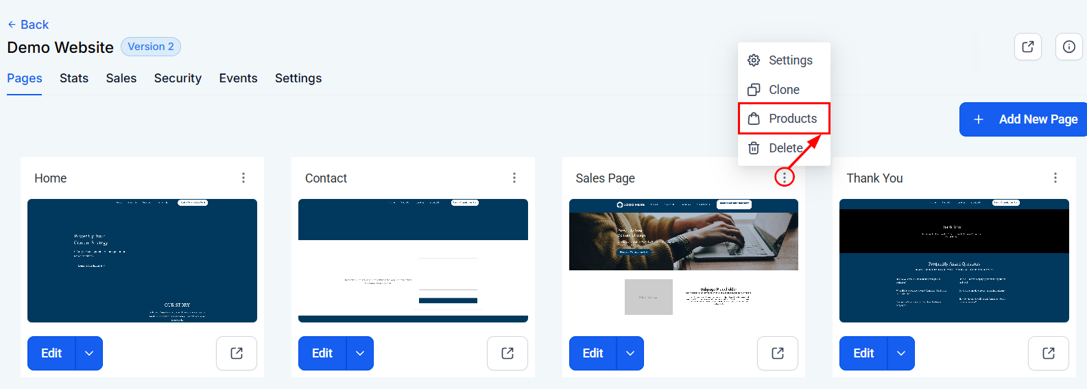 How to Add Products to Websites – figure 2