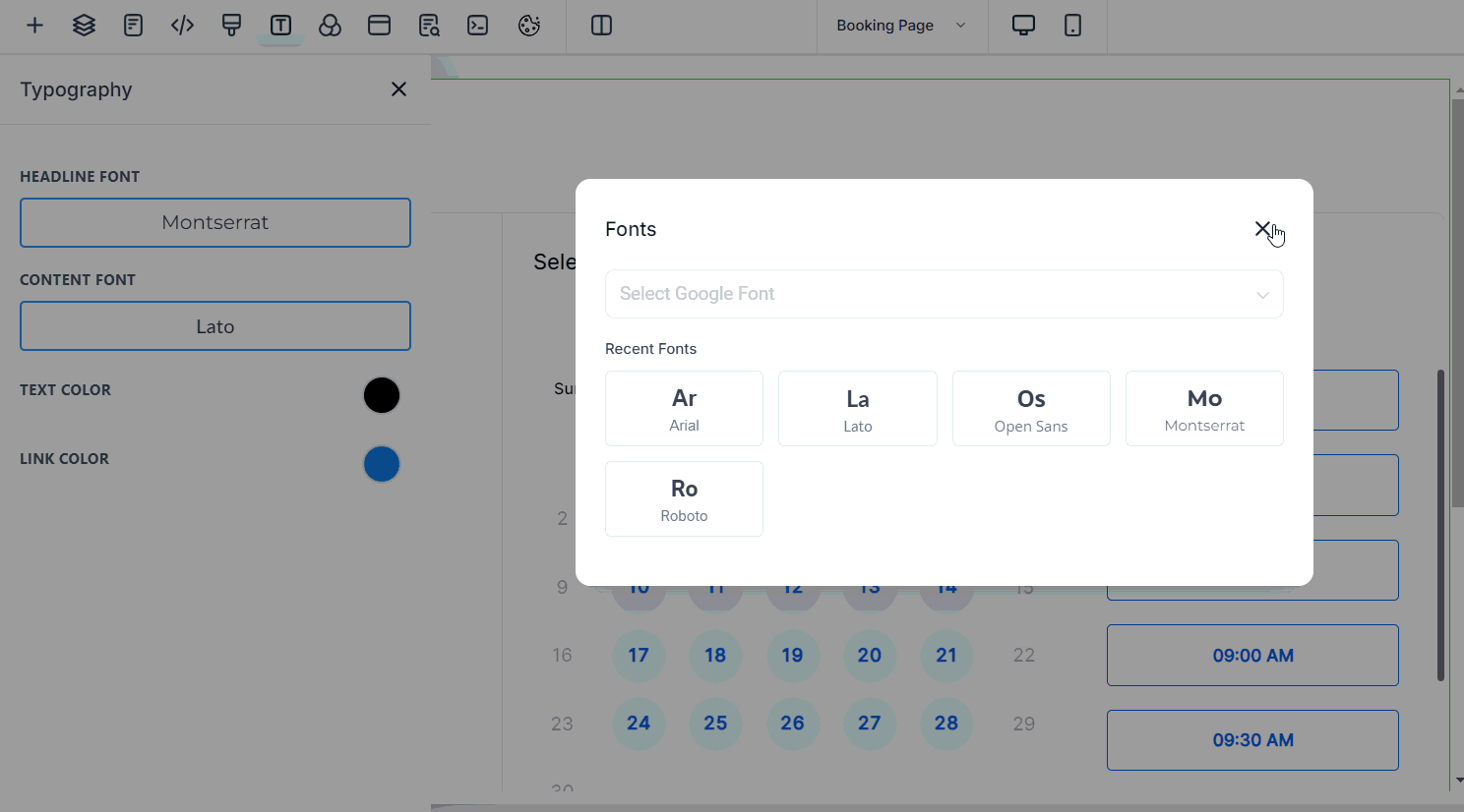 How to Change Fonts in Your Funnel – figure 3