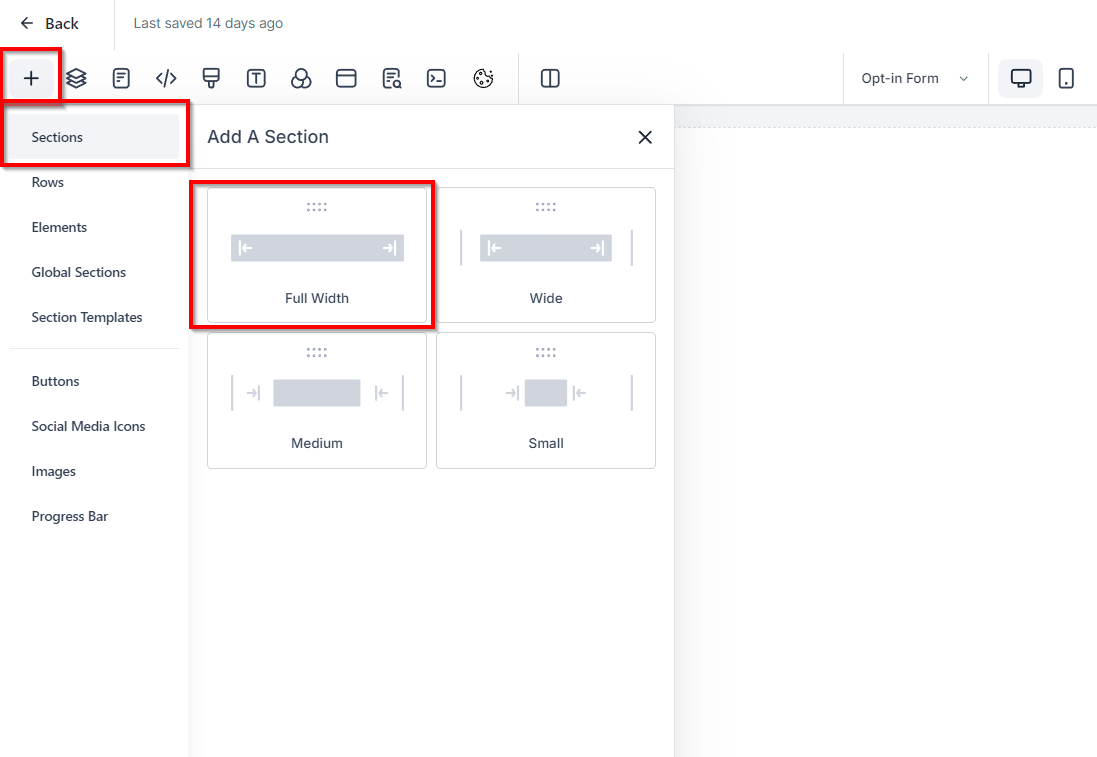 How to Create a Header for Your Funnel – figure 1