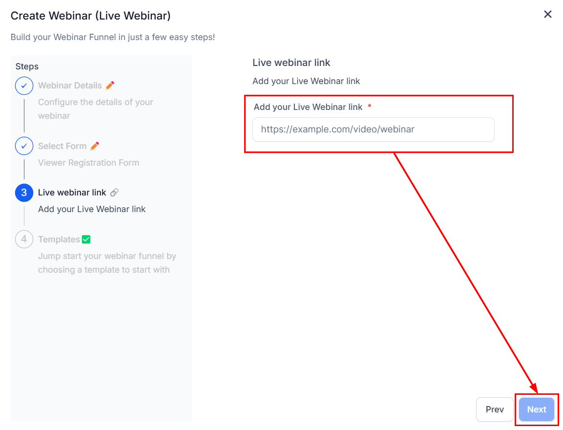 How to Create a Live Webinar Funnel – figure 5