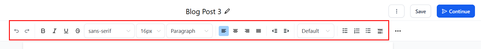 How to Create a New Blog Post – figure 4