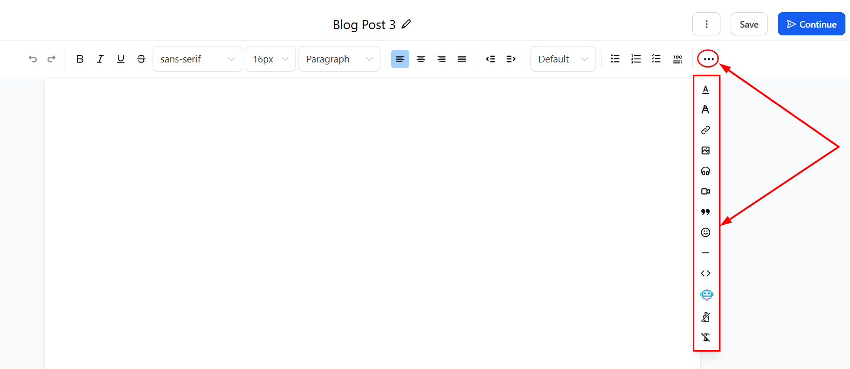How to Create a New Blog Post – figure 5
