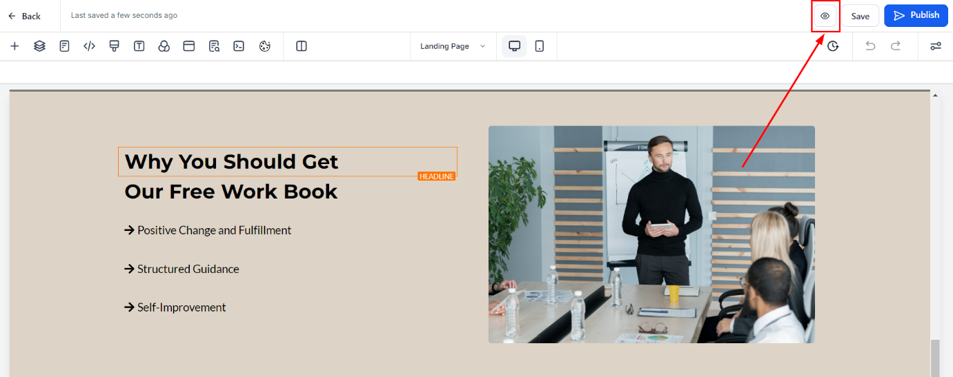 How to Create a Page for Your Lead Magnet – figure 8
