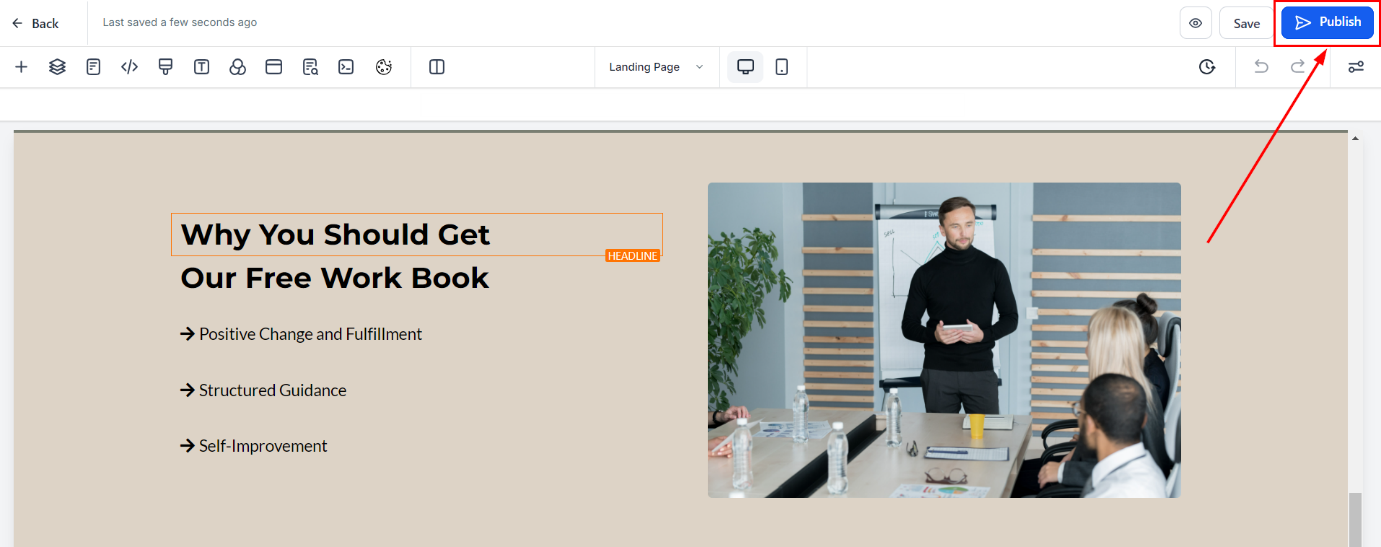 How to Create a Page for Your Lead Magnet – figure 9