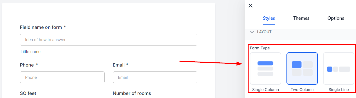 How to Create a Simple Form – figure 3