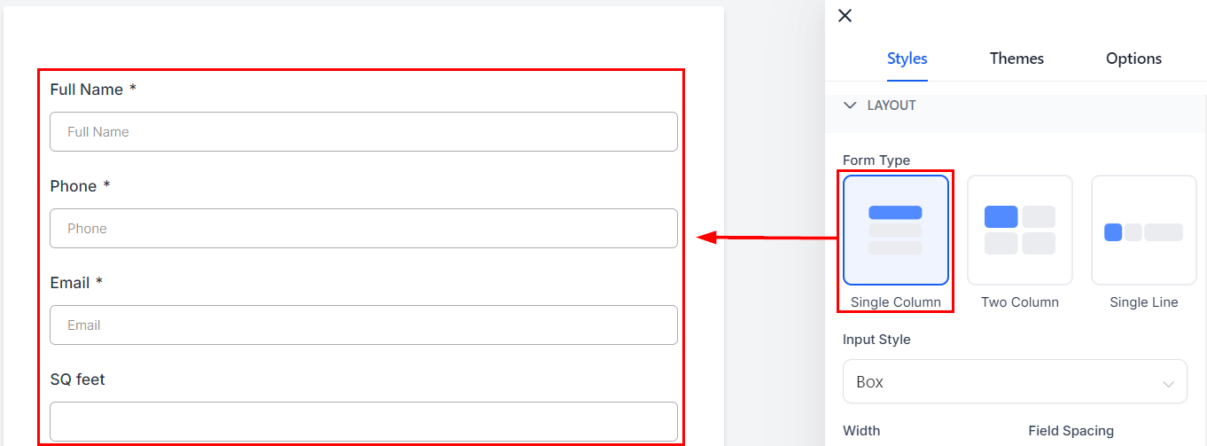 How to Create a Simple Form – figure 4