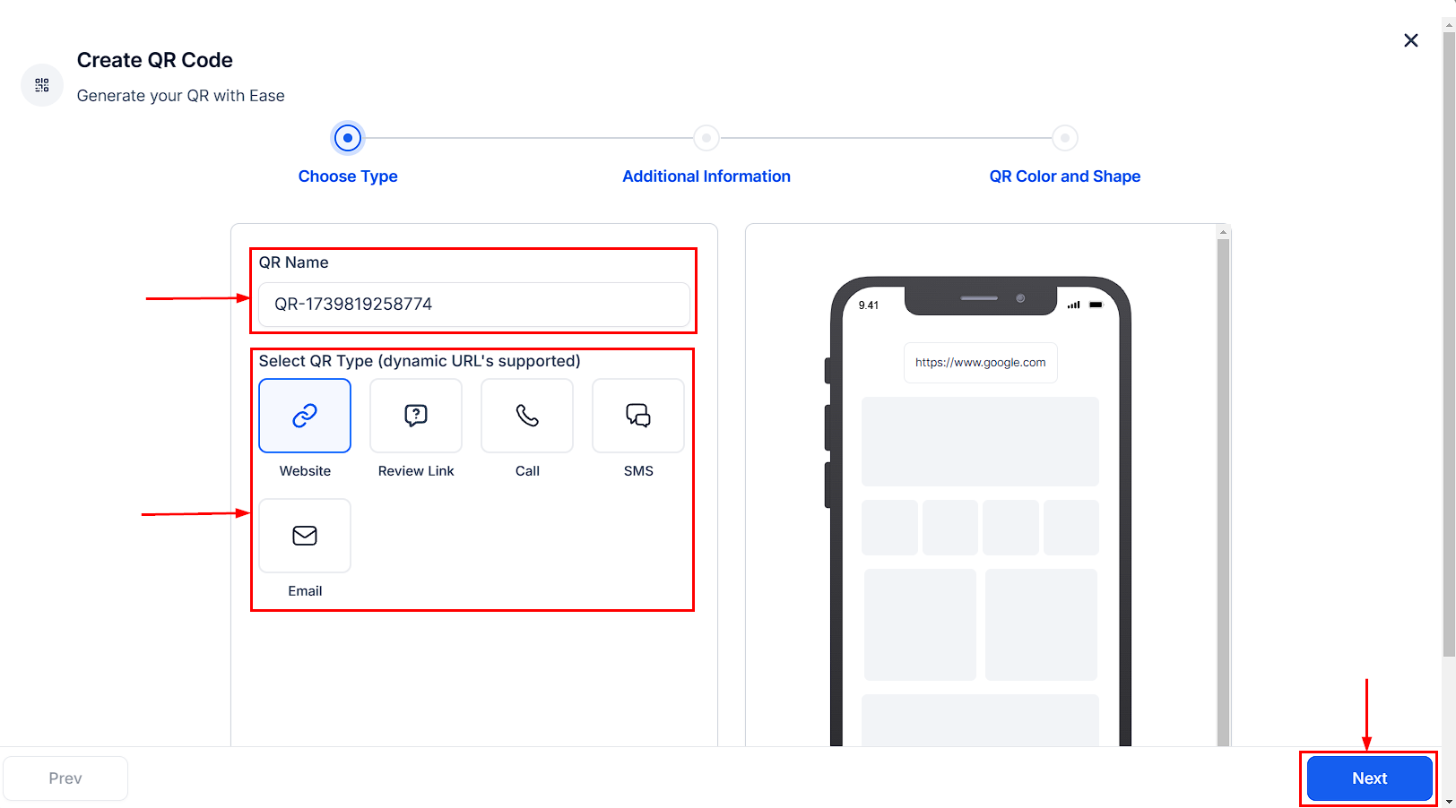 How to Create and Download a QR Code – figure 2