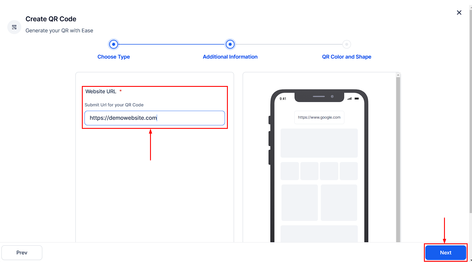 How to Create and Download a QR Code – figure 3