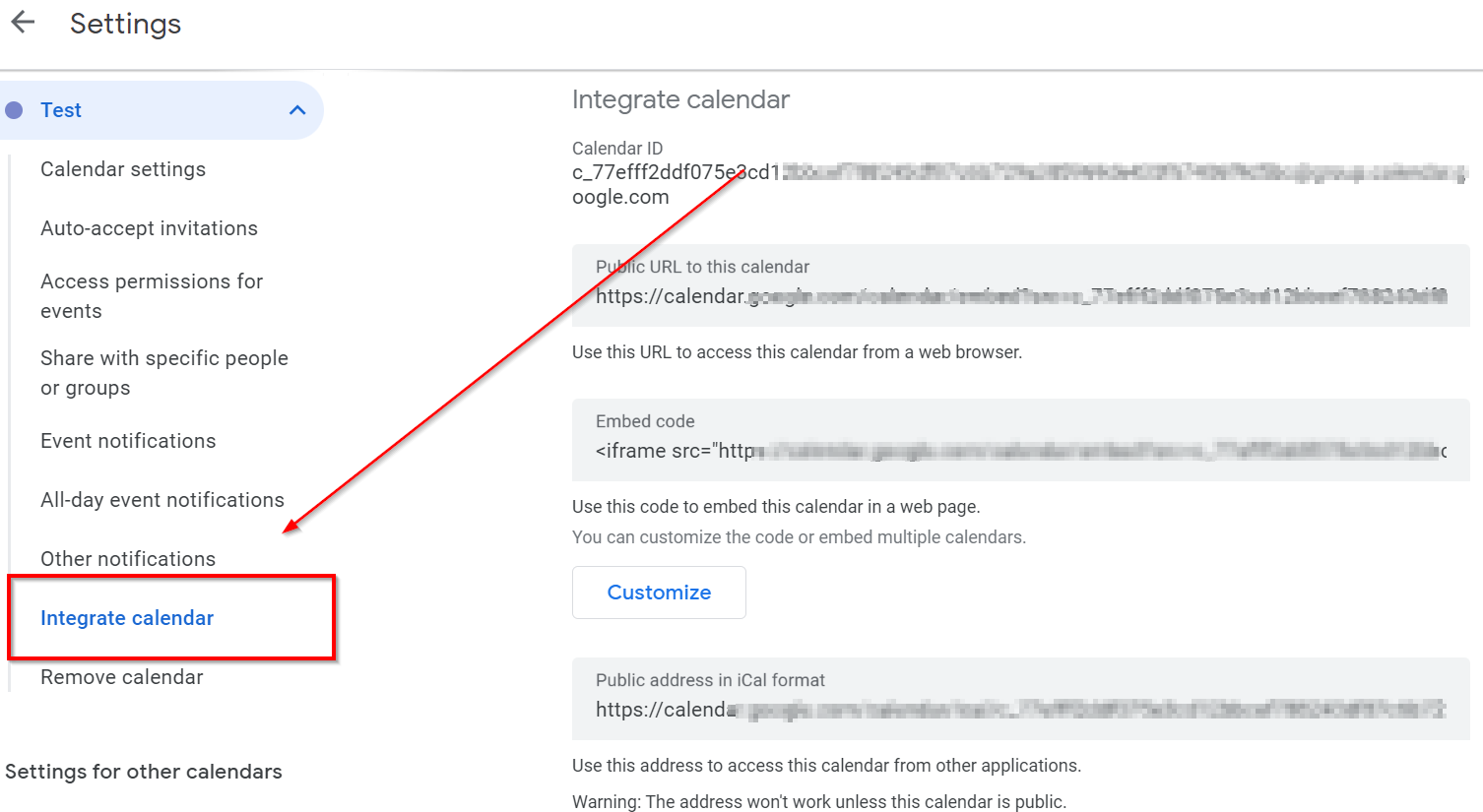 How to Embed a Google Calendar on Your Website – figure 3