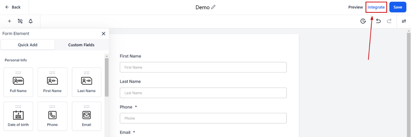 How To Get a Survey or Form's I-Frame Code – figure 3