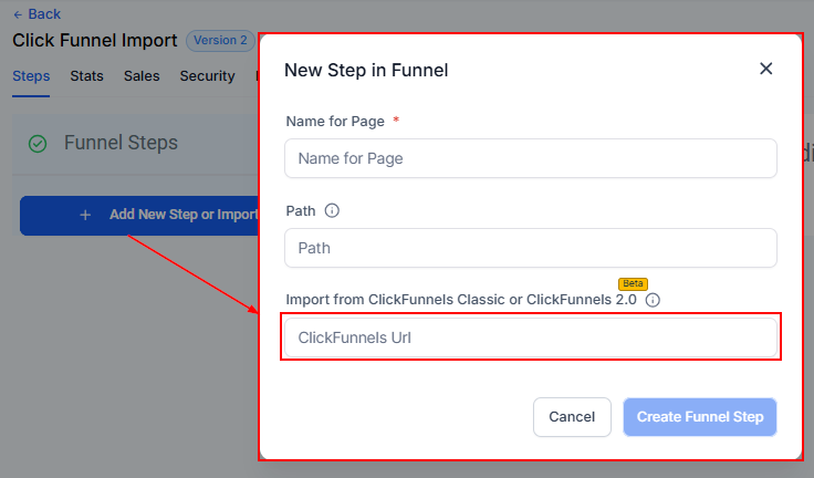 How to Import a Funnel From ClickFunnels – figure 4