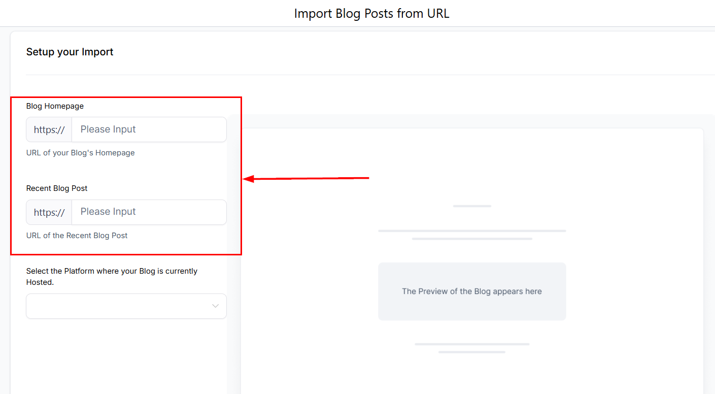 How to Import Blogs – figure 3