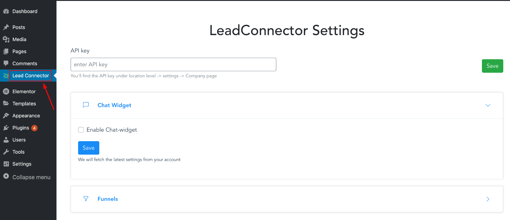 How to Install Your Chat Widget – figure 13
