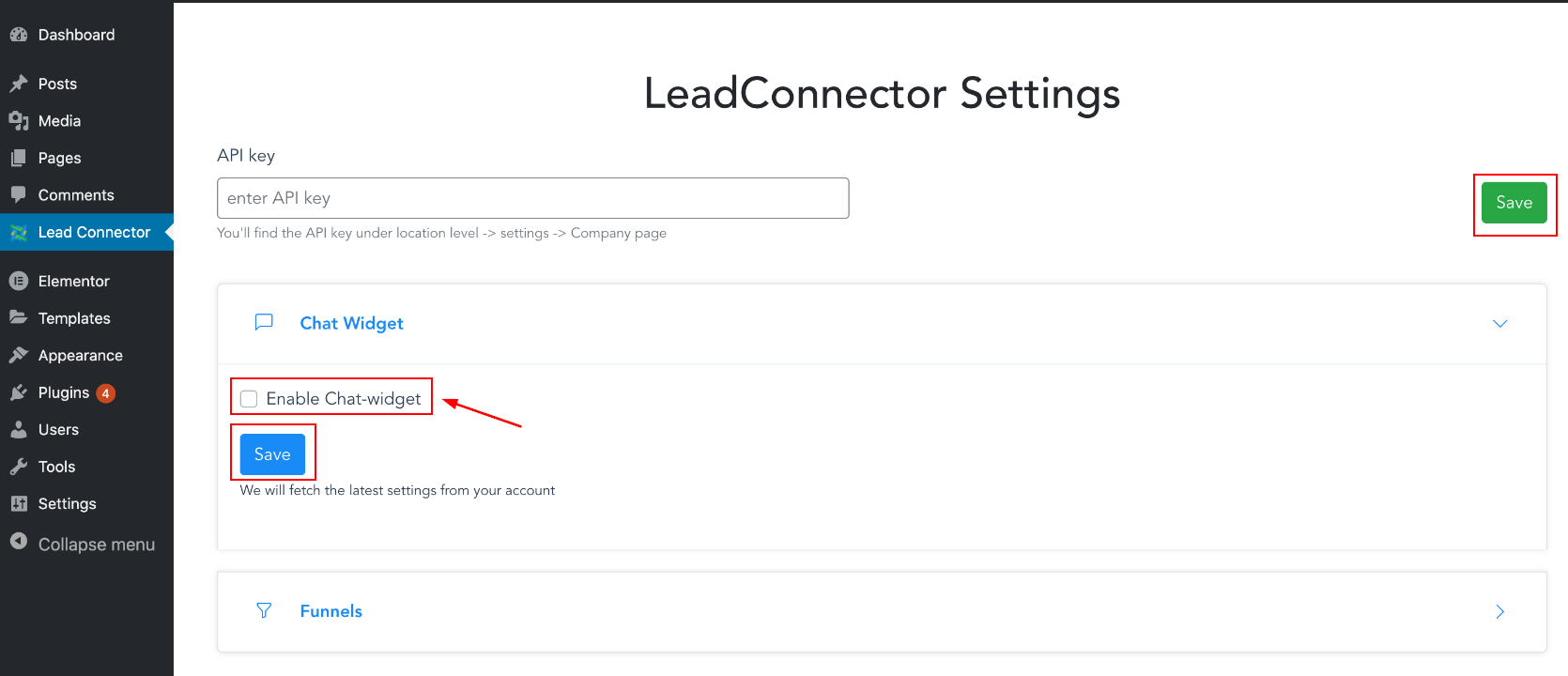 How to Install Your Chat Widget – figure 15