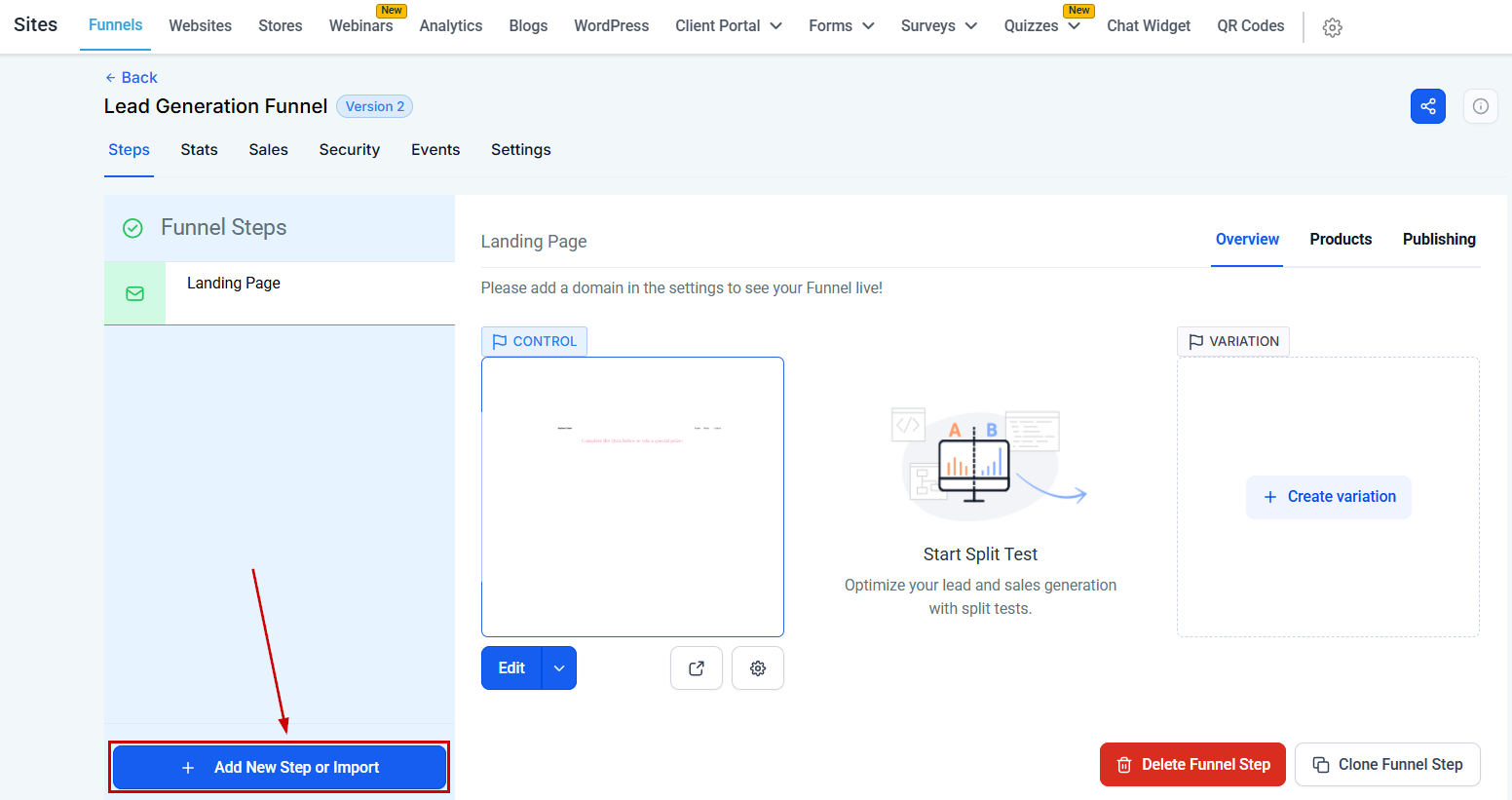 How to Redirect Leads to a Thank You Page – figure 1