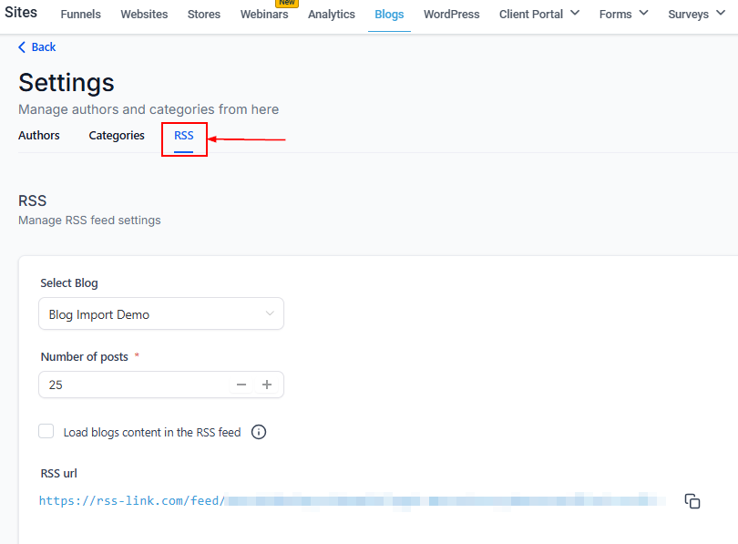 How to Set Up an RSS Feed for Blogs – figure 3
