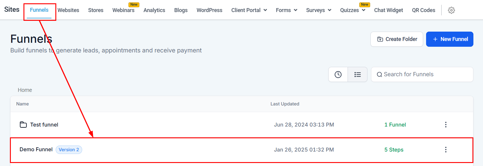 How to Update Your Funnel URL Paths – figure 1