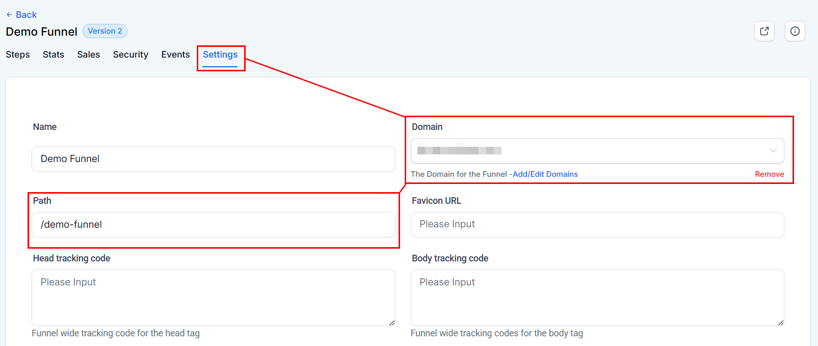 How to Update Your Funnel URL Paths – figure 2