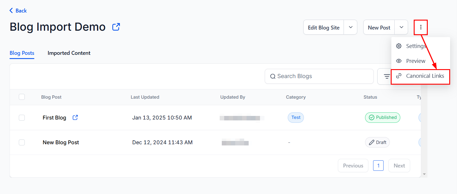 How to Use Custom Values for Canonical Links – figure 4