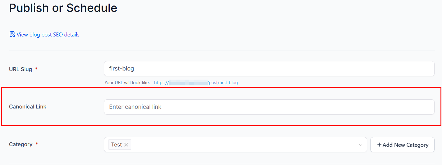 How to Use Custom Values for Canonical Links – figure 11