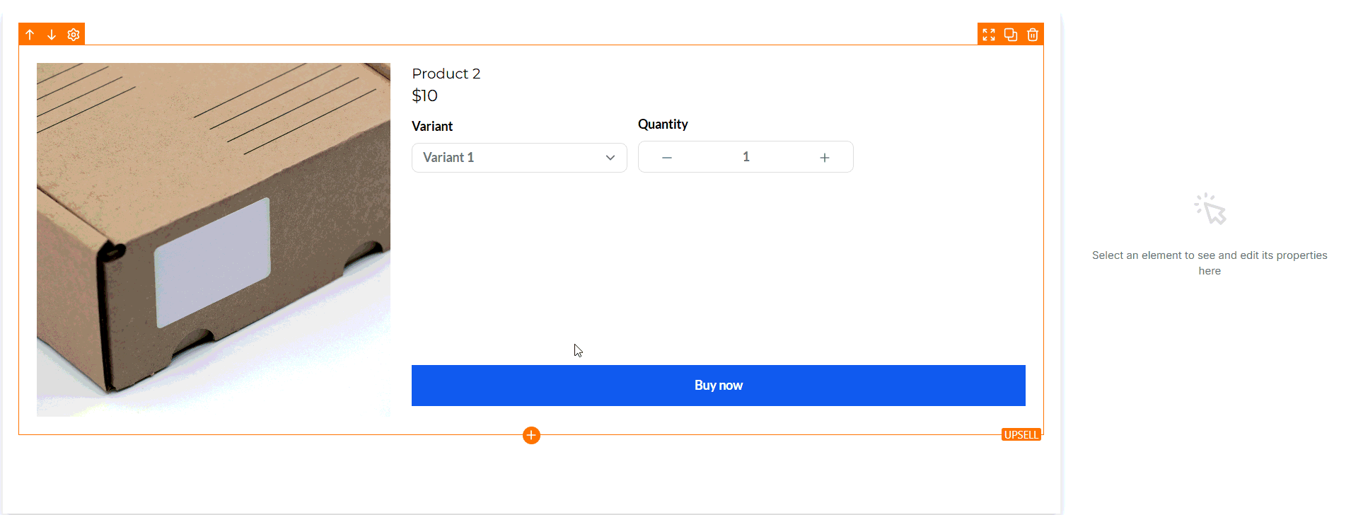 How to Use Upsell Element in Stores – figure 6