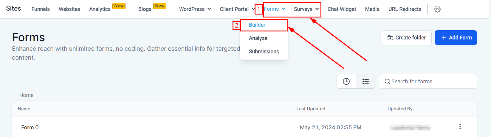 How to Utilize Undo and Redo in Forms & Surveys – figure 1