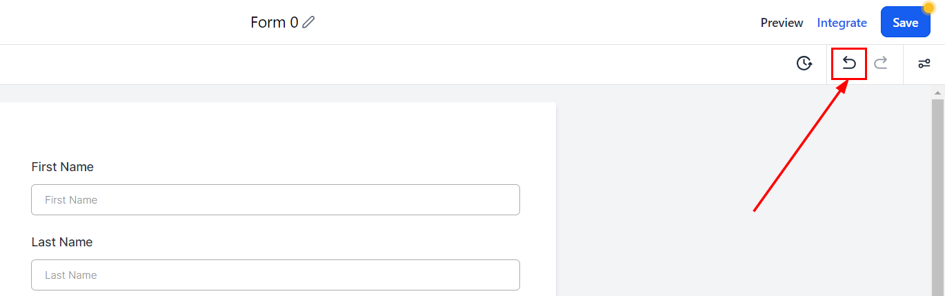 How to Utilize Undo and Redo in Forms & Surveys – figure 2