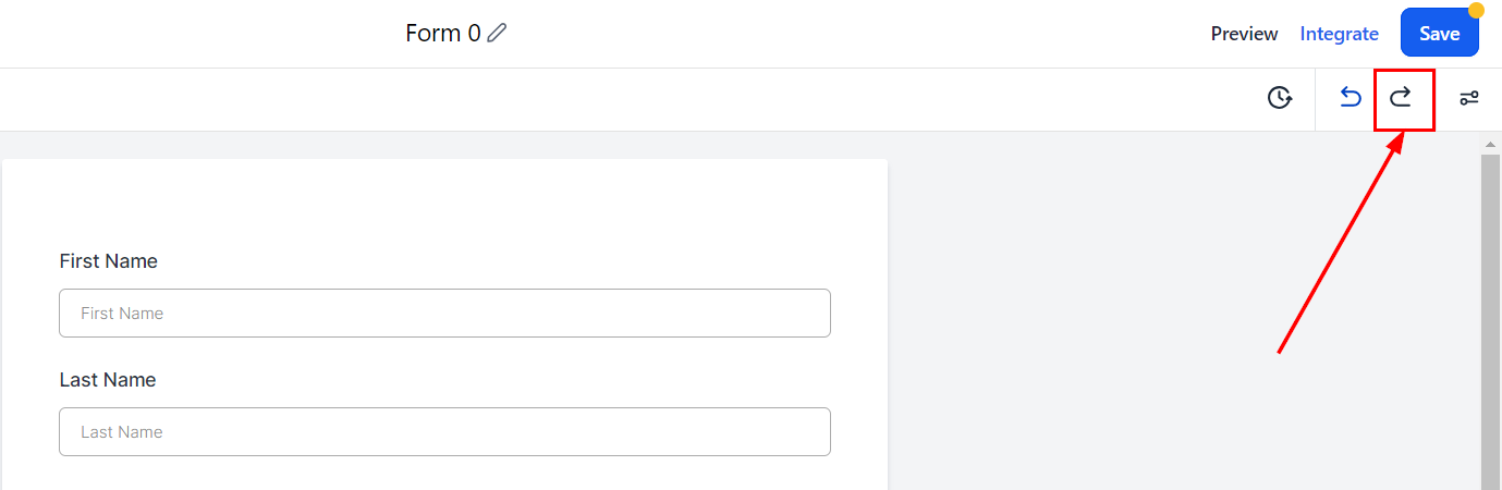 How to Utilize Undo and Redo in Forms & Surveys – figure 3