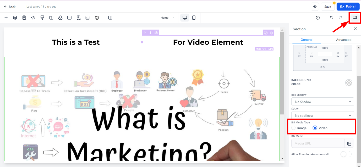 How to Utilize Video Backgrounds in Website or Funnel – figure 5