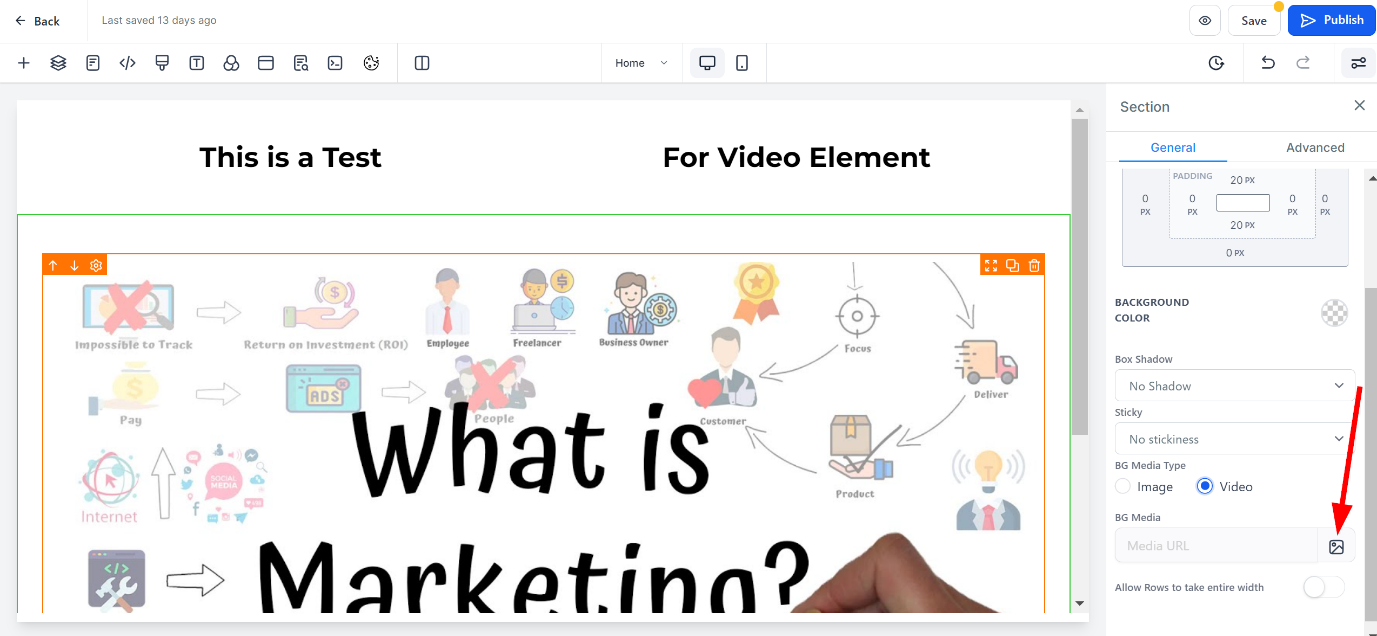 How to Utilize Video Backgrounds in Website or Funnel – figure 6