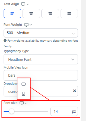 Navigation Menu – figure 11